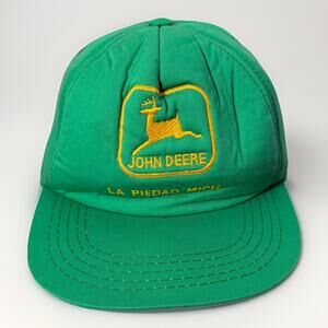 Vtg John Deere Diplomatic Sports Embroidery All Foam Snapback La Piedad Mich Hat